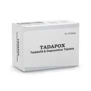 Tadapox (Тадалафіл 40 мг + Дапоксетин 60 мг) - потужна ерекція + продовження сексу