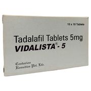 Vidalista 5 мг - для еректильної дисфункції ➤ Сіаліс (Тадалафіл) ➤ 10 пігулок, Дозування: 5 мг