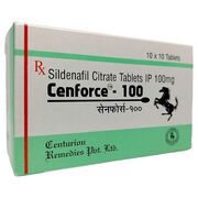 Cenforce (Ценфорс) 100 мг - препарат для потенції ➤ Віагра (Силденафіл) ➤ 10 пігулок, Дозування: 100 мг, Фасовка: 10 пігулок