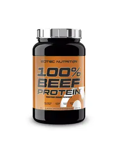 100% Beef Protein Scitec Nutrition, Смак: Мигдаль шоколад, Фасовка: 0,9 кг (30 порцій)