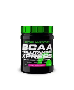 BCAA + Glutamine Xpress, Фасовка: 0,3 кг (25 порцій), Смак: Яблуко