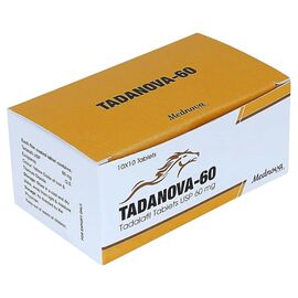 Tadanova 60 мг - для еректильної дисфункції, Дозування: 60 мг