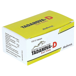 Tadanova D Last Long 60/20 мг - для пролонгації та потенції