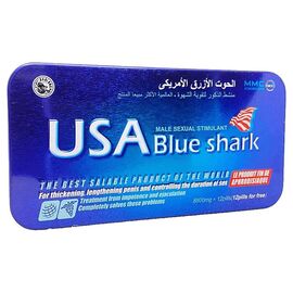 USA Blue Shark (Блакитна Акула) + вітаміни - препарат для потенції