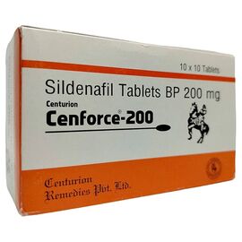 Cenforce (Ценфорс) 200 мг - препарат для потенції, Дозування: 200 мг, Фасовка: 10 пігулок