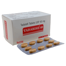 Tadarise 40 мг - для еректильної дисфункції, Дозування: 40 мг