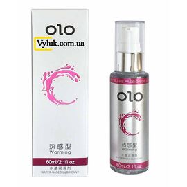 Розігріваючий лубрикант OLO Warming, Властивості: Збуджуюча