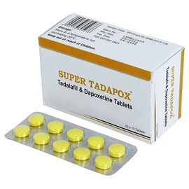 Super Tadapox 40/60 мг - для ерекції та продовження сексу