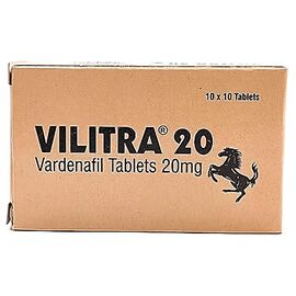 Vilitra 20 мг - для еректильної дисфункції, Дозування: 20 мг
