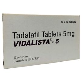 Vidalista 5 мг - для еректильної дисфункції, Дозування: 5 мг