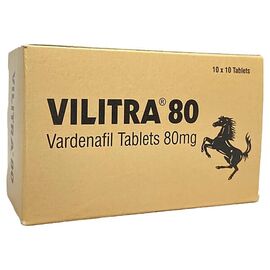 Vilitra 80 мг - для еректильної дисфункції, Дозування: 80 мг