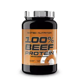 100% Beef Protein Scitec Nutrition, Смак: Мигдаль шоколад, Фасовка: 0,9 кг (30 порцій)