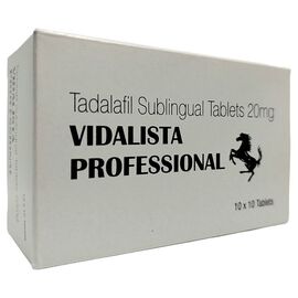 Vidalista Professional 20 мг - для посилення потенції та ерекції, Фасовка: 10 пігулок