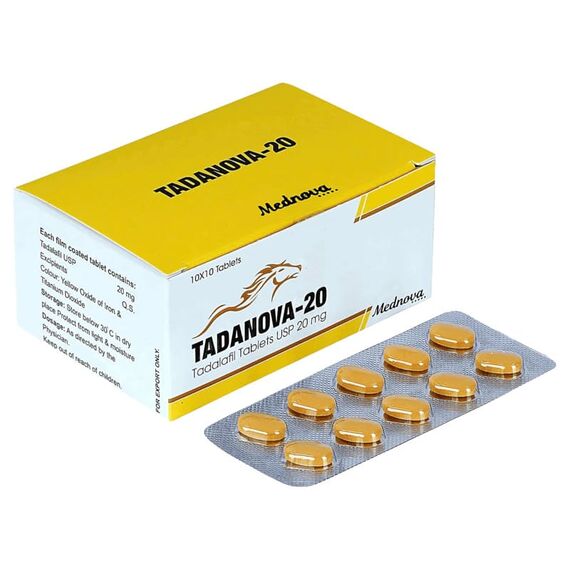 Tadanova 20 мг - для еректильної дисфункції ➤ Сіаліс (Тадалафіл), Дозування: 20 мг, фото 3 Tadanova 20 мг - для еректильної дисфункції ➤ Сіаліс (Тадалафіл), Дозування: 20 мг, фото 3
