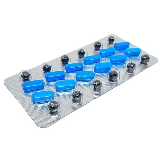 USA Blue Shark (Блакитна Акула) + вітаміни - препарат для потенції ➤ 24 пігулки, фото 2