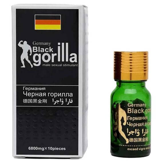 Black Gorilla (Чорна Горила) - препарат для потенції ➤ 10 пігулок
