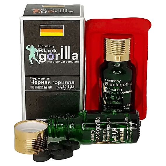Black Gorilla (Чорна Горила) - препарат для потенції ➤ 10 пігулок, фото 4