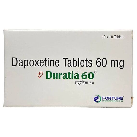 Дапоксетин 60 мг - контроль над еякуляцією ➤ 10 пігулок, Дозування: 60 мг, фото 6