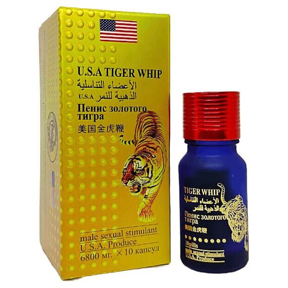 Натуральний збудник Пеніс Золотого Тигра ➤ для потенції, ерекції, лібідо, фото 2