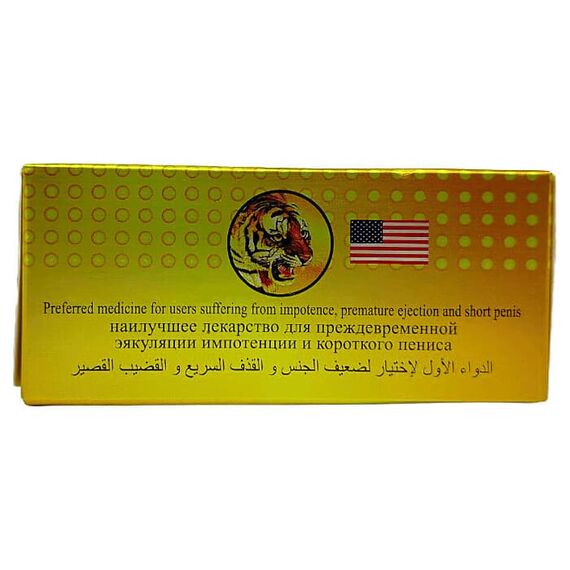 Натуральний збудник Пеніс Золотого Тигра ➤ для потенції, ерекції, лібідо, фото 5