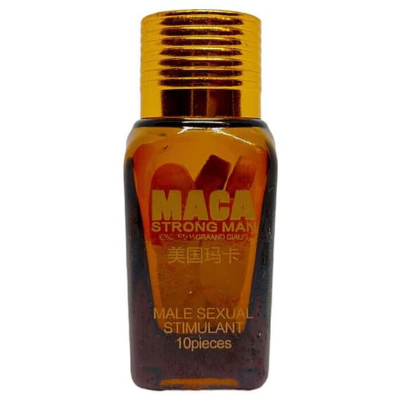 Maca Strong Man (Мака Стронг) - препарат для потенції ➤ 10 пігулок, Фасовка: 10 пігулок, фото 3