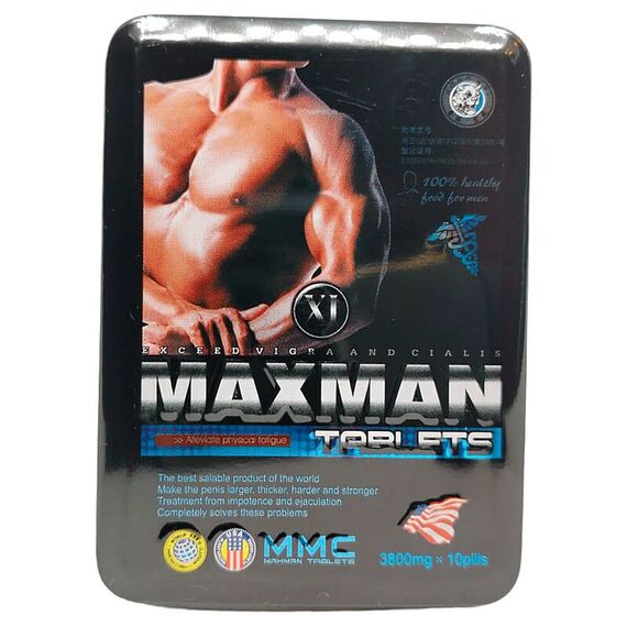 MaxMan XL - Віагра на природних компонентах ➤ 12 таблеток, фото 2