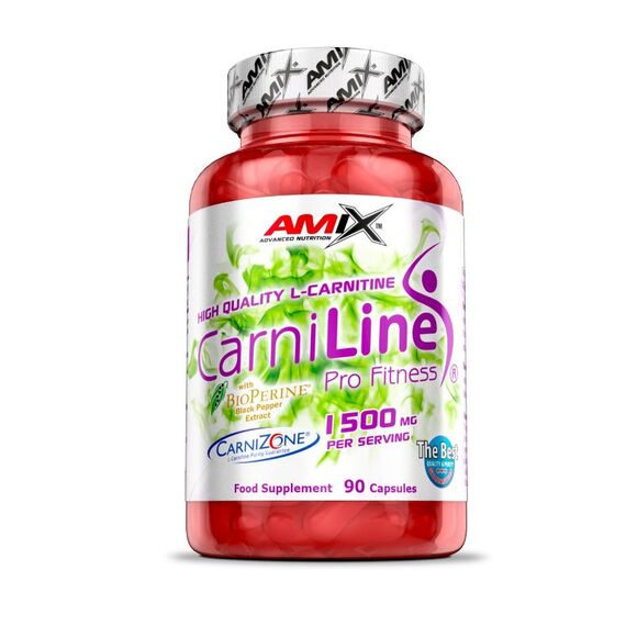 Жироспалювач Amix CarniLine 1500 мг – 90 веган капсул ➤ 90 капсул(45 порцій)