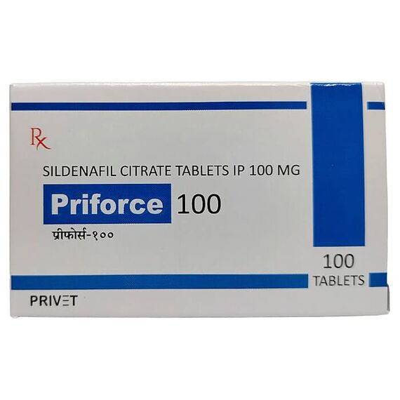 Силденафіл 100 мг Priforce - для потенції ➤ Віагра (Силденафіл) ➤ 10 пігулок, фото 2