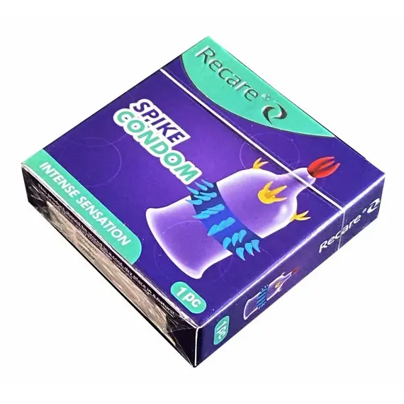 Презерватив з вусиками Recare Intense Violet ➤ 1 шт, Модель: Intense Violet, фото 2