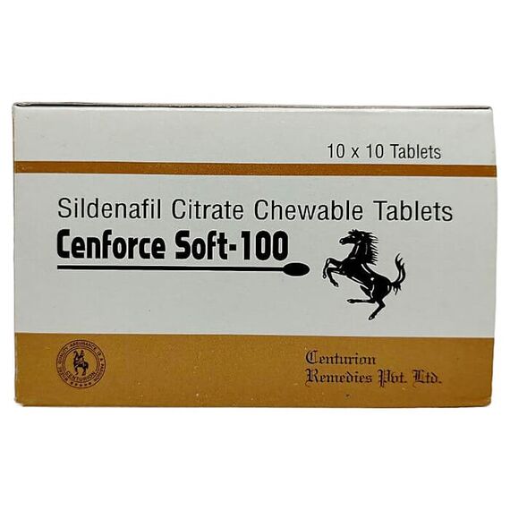 Жувальний Cenforce Soft Chewable 100 мг ➤ Віагра (Силденафіл) ➤ 10 пігулок, фото 2