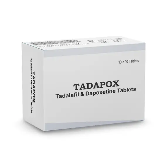 Tadapox (Тадалафіл 40 мг + Дапоксетин 60 мг) - потужна ерекція + продовження сексу