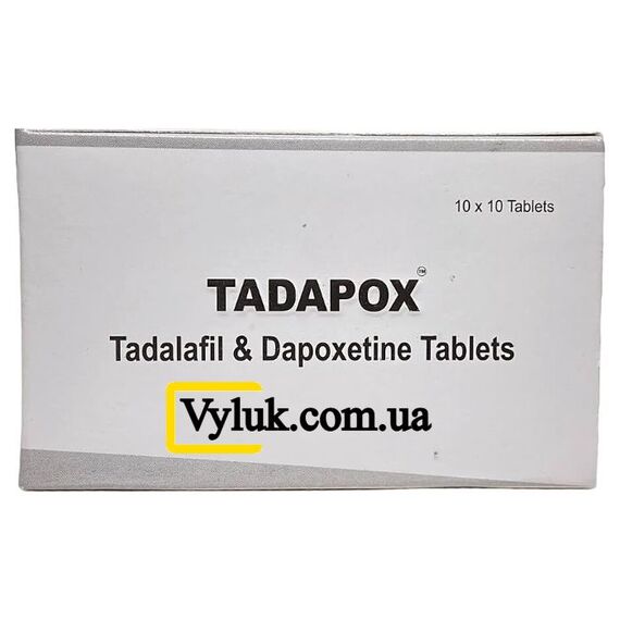 Tadapox (Тадалафіл 20 мг + Дапоксетин 60 мг) - потужна ерекція + продовження сексу, фото 5