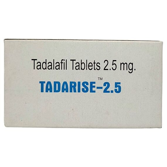 Tadarise 2.5 мг - для еректильної дисфункції ➤ Сіаліс (Тадалафіл) ➤ 10 пігулок, Дозування: 2,5 мг, фото 2