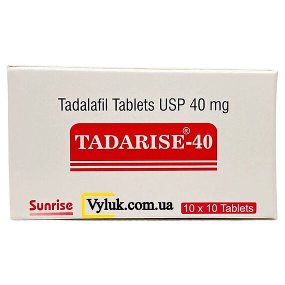 Tadarise 40 мг - для еректильної дисфункції ➤ Сіаліс (Тадалафіл) ➤ 10 пігулок, Дозування: 40 мг, фото 6