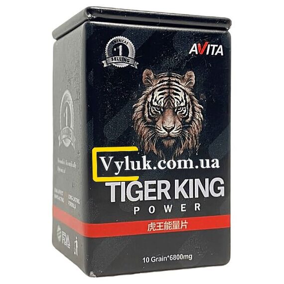 Tiger King (Король тигр) - для потенції та ерекції ➤ 10 пігулок, фото 4