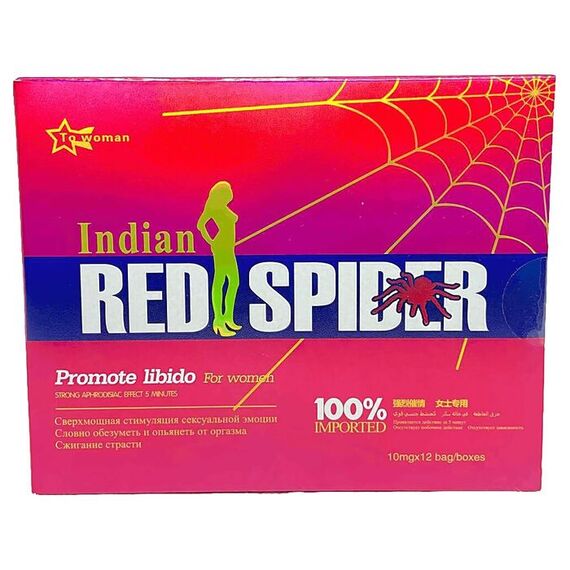 Red Spider Indian/Індійський червоний павук - збудник для жінок ➤ 12 стіків, фото 2