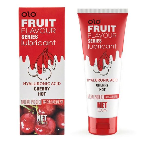 Вишневий вагінально - оральний лубрикант OLO - 120 мл, Аромат: Вишня