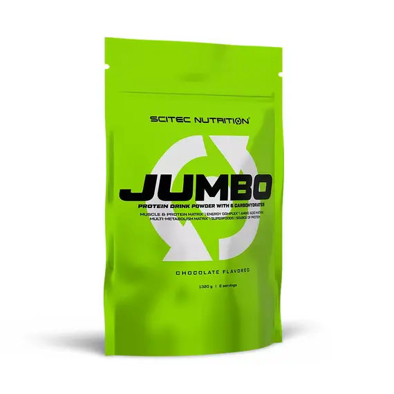 Jumbo Scitec Nutrition ➤ 1,32 кг (6 порцій) ➤ Шоколад, Смак: Шоколад, Фасовка: 1,32 кг (6 порцій)