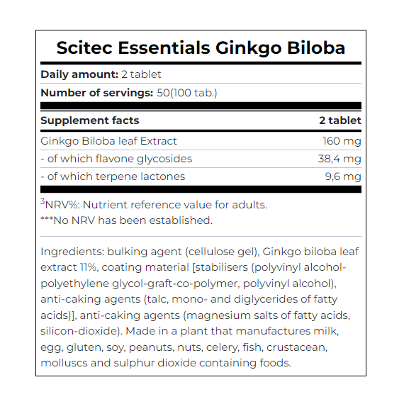 Ginkgo Biloba 100 табл, фото 2