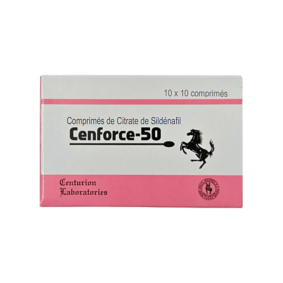 Cenforce (Ценфорс) 50 мг - препарат для потенції ➤ Віагра (Силденафіл) ➤ 10 пігулок, Дозування: 50 мг, Фасовка: 10 пігулок