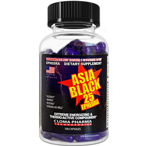 Cloma Pharma Asia Black ➤ 100 капсул (100 порцій)