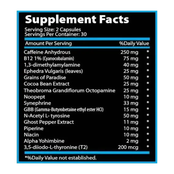 First Choice Supplements Lean 40 ➤ 60 капсул (30 порцій), фото 2