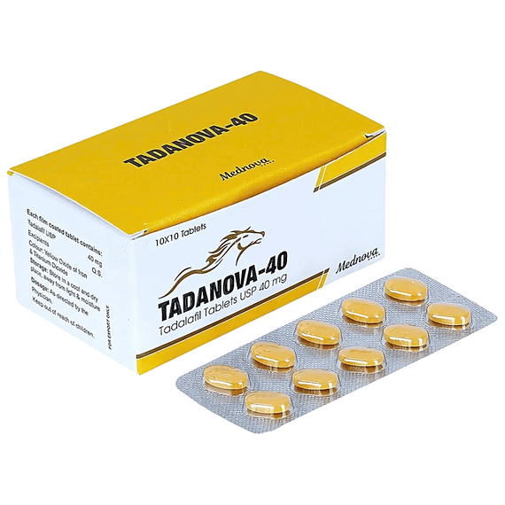 Tadanova 40 мг - для еректильної дисфункції ➤ Сіаліс (Тадалафіл) ➤ 10 пігулок, Дозування: 40 мг, фото 3 Tadanova 40 мг - для еректильної дисфункції ➤ Сіаліс (Тадалафіл) ➤ 10 пігулок, Дозування: 40 мг, фото 3
