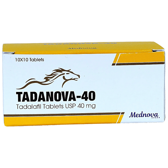 Tadanova 40 мг - для еректильної дисфункції ➤ Сіаліс (Тадалафіл) ➤ 10 пігулок, Дозування: 40 мг, фото 2 Tadanova 40 мг - для еректильної дисфункції ➤ Сіаліс (Тадалафіл) ➤ 10 пігулок, Дозування: 40 мг, фото 2