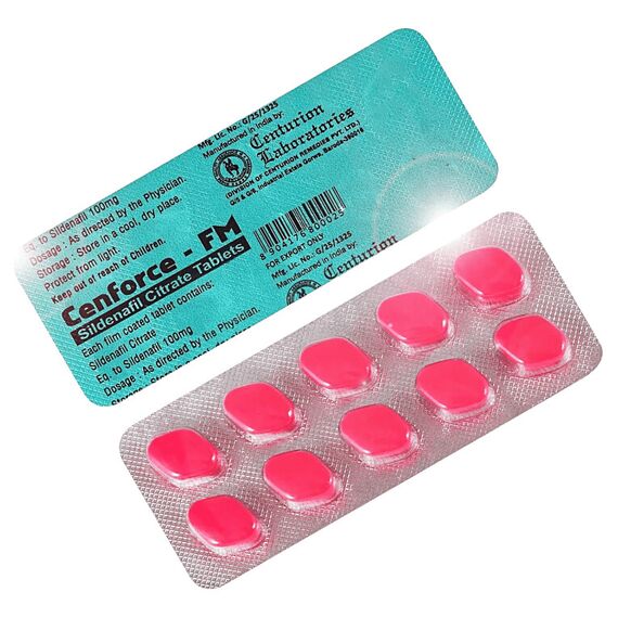Cenforce FM 100 мг - жіночий збудник ➤ Віагра (Силденафіл) ➤ 10 пігулок, фото 5