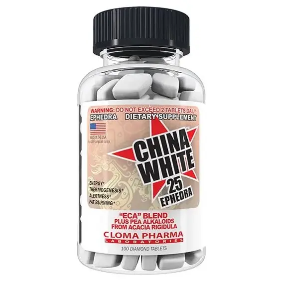Cloma Pharma China White ➤ 100 таблеток(100 порцій)