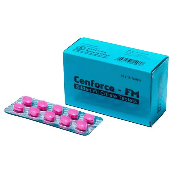 Cenforce FM 100 мг - жіночий збудник ➤ Віагра (Силденафіл) ➤ 10 пігулок, фото 4