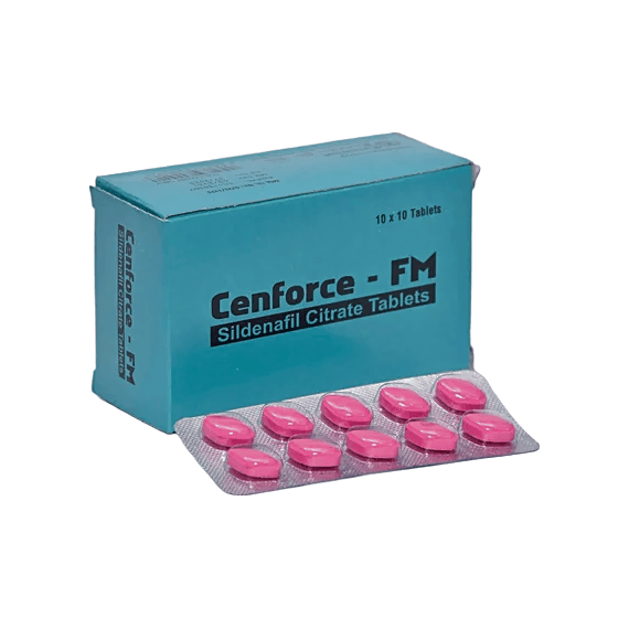 Cenforce FM 100 мг - жіночий збудник ➤ Віагра (Силденафіл) ➤ 10 пігулок, фото 2