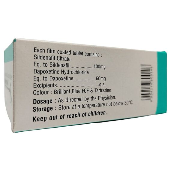 Cenforce D (Дапоксетин 60 мг + Силденафіл 100 мг) - продовження сексу + потужна ерекція, фото 4